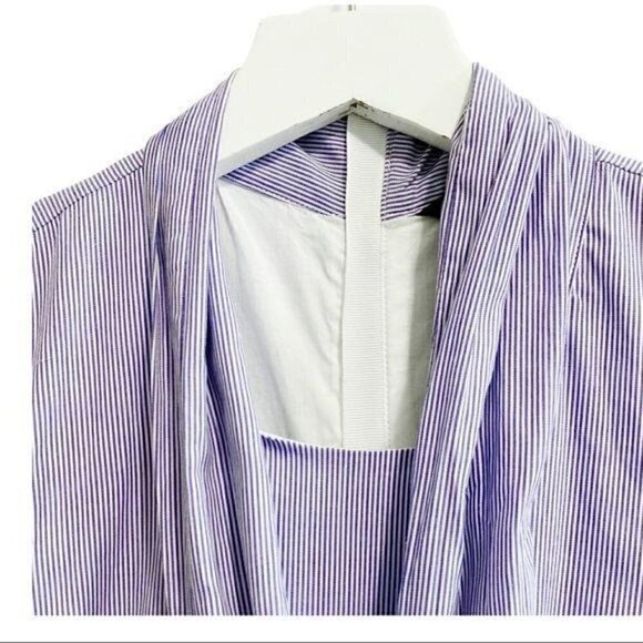 Banana Republic Sleeveless Striped Bow Neck Dress - Picture 6 of 9